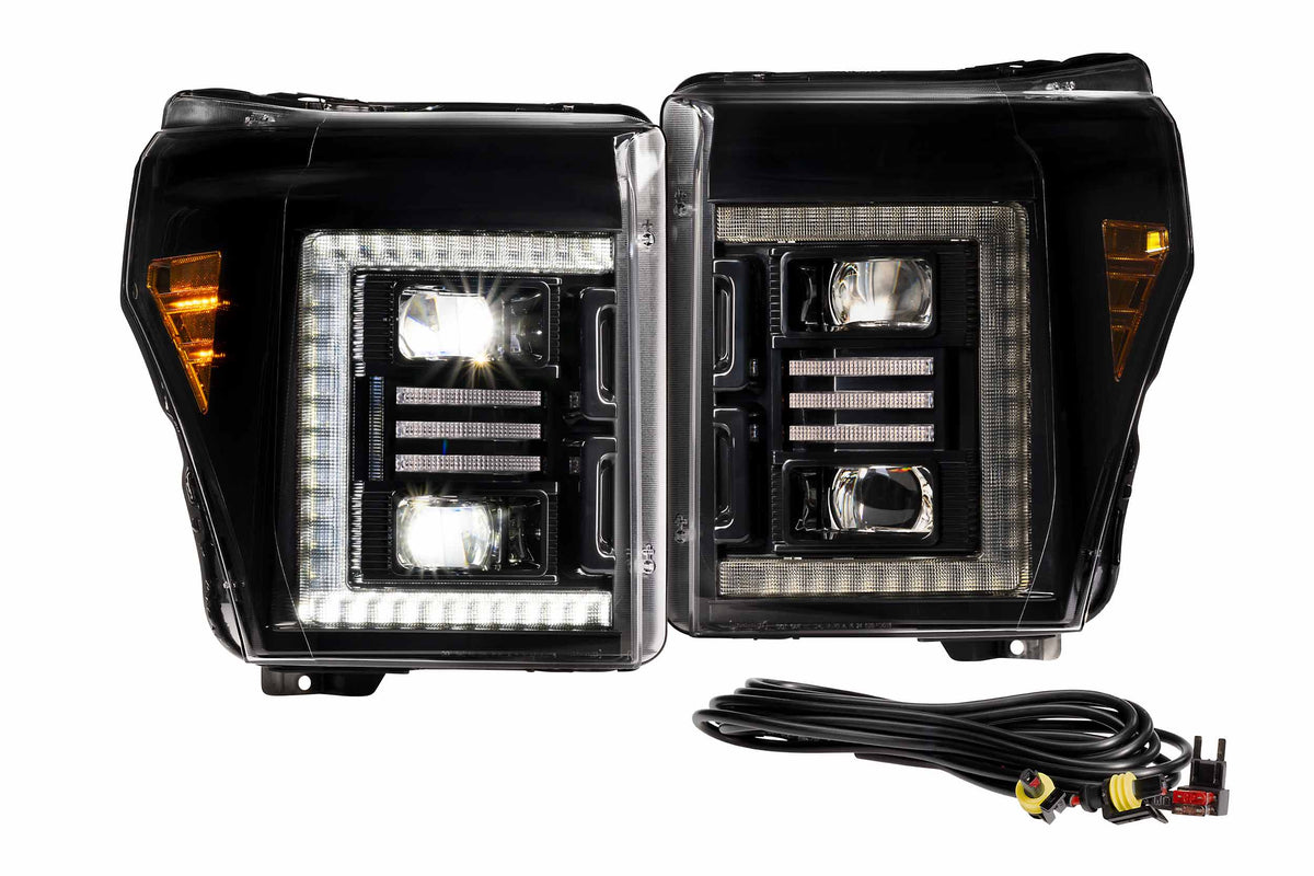 XB Hybrid LED Headlights: Ford Super Duty (11-16 / Set) - Headlights (Image 1 of 6)