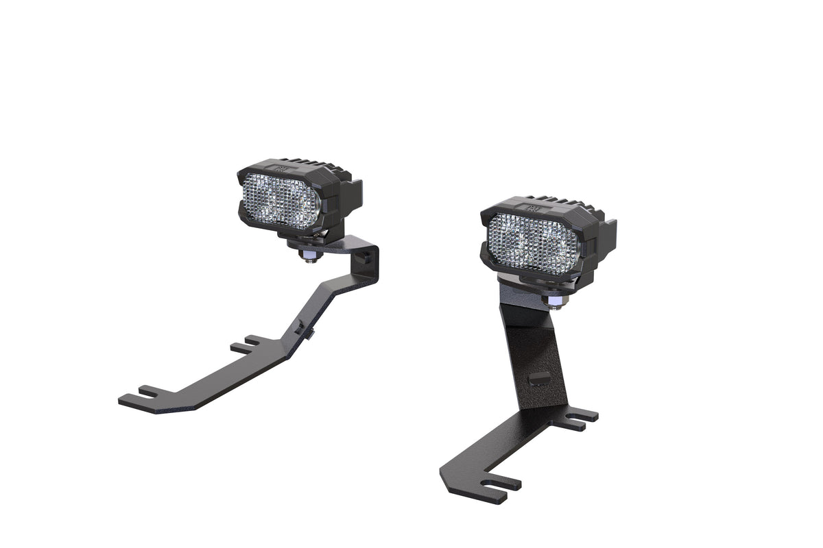 Morimoto 2Banger Ditch Light Kit: 19-24 Sierra 1500 (NCS White Combo Beam) - Off Road - Veh. Spec (Image 1 of 6)