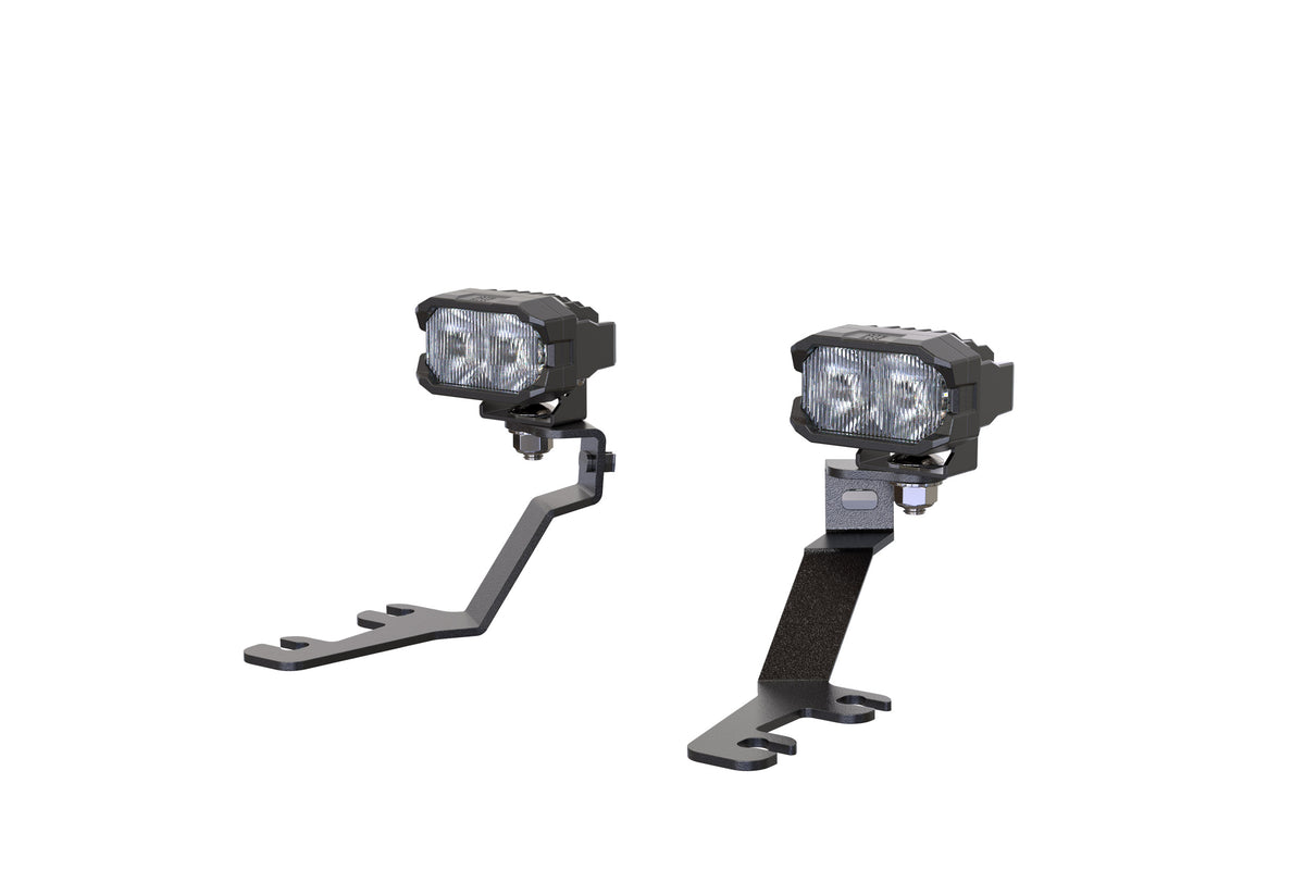 Morimoto 2Banger Ditch Light Kit: 21-26 Bronco Sport (NCS White Spot Beam) - Off Road - Veh. Spec (Image 1 of 6)