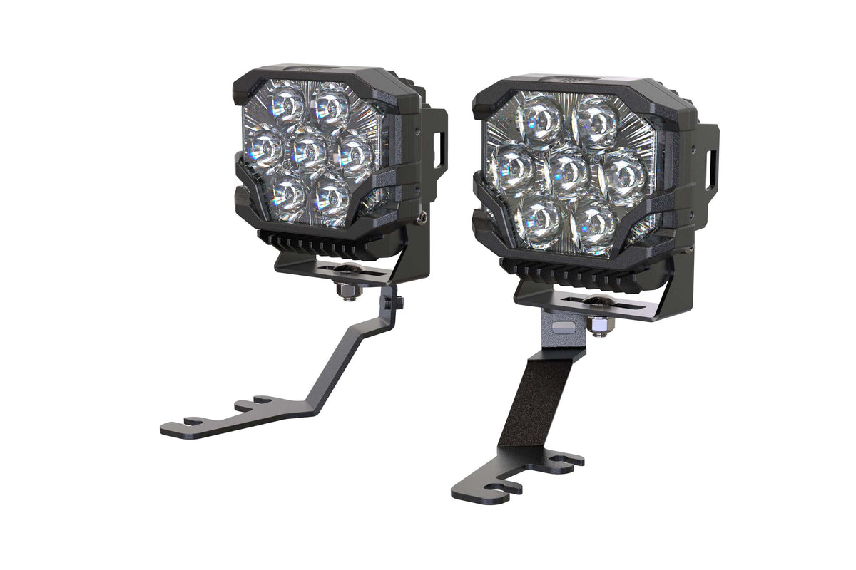 Morimoto BigBanger Ditch Light Kit: 21-26 Bronco Sport (HXB Yellow Combo Beam) - Off Road - Veh. Spec (Image 1 of 6)