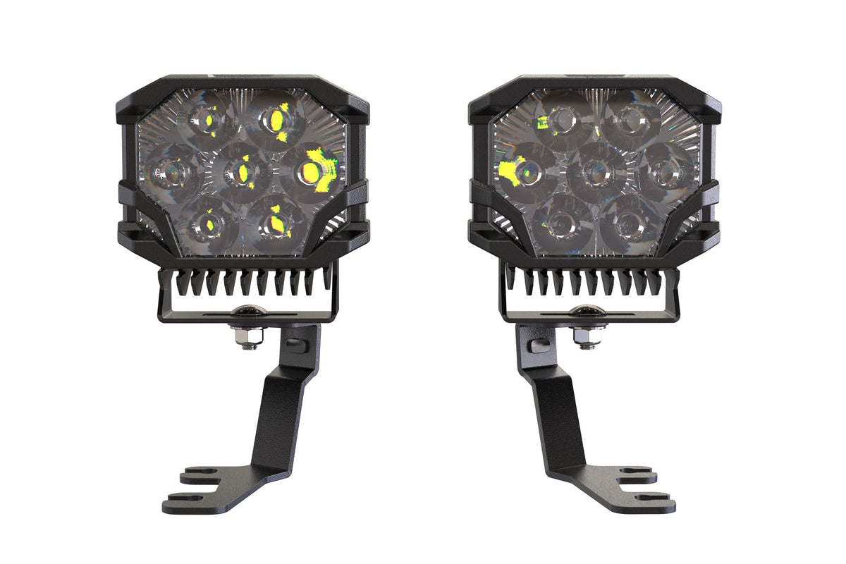 Morimoto BigBanger Ditch Light Kit: 21-26 Bronco Sport (NCS Yellow Spot Beam) - Off Road - Veh. Spec (Image 2 of 6)
