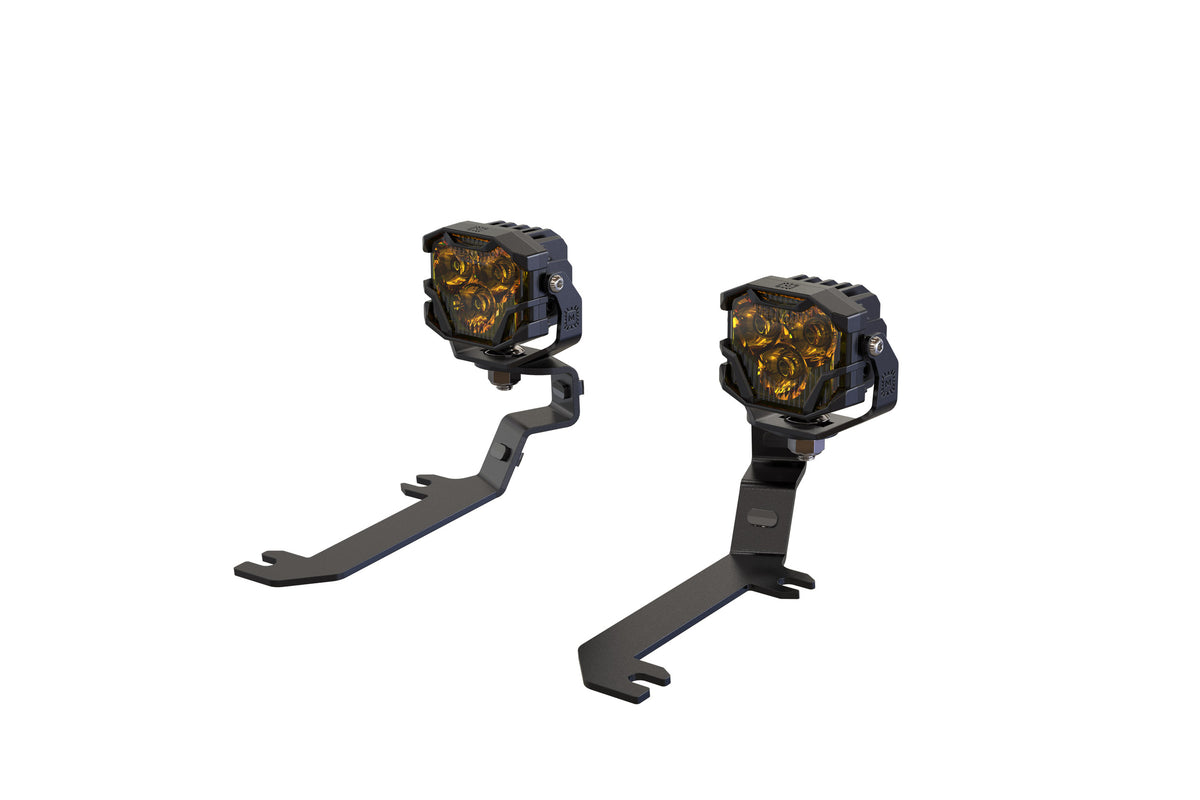 Morimoto 4Banger Ditch Light Kit: 19-24 Silverado 1500 (HXB White Spot Beam) - Off Road - Veh. Spec (Image 1 of 6)