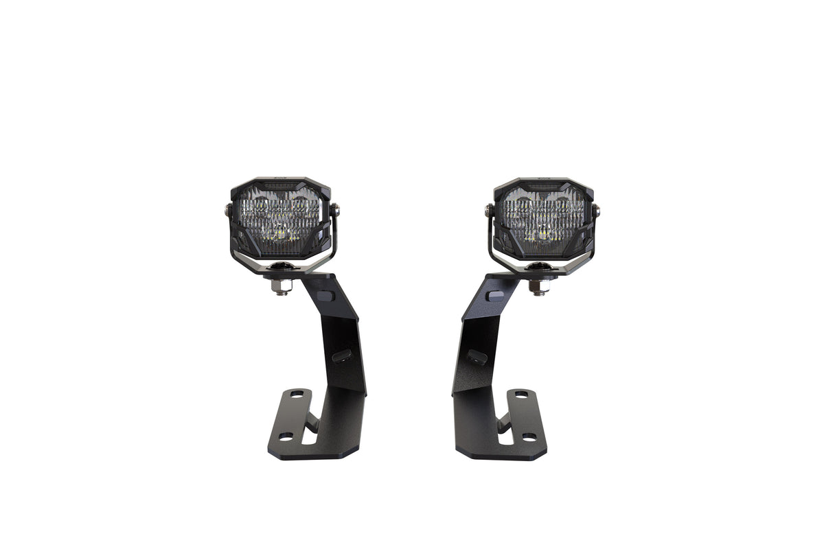 Morimoto 4Banger Ditch Light Kit: 18-24 VW Atlas (NCS Yellow SAE Wide Beam) - Off Road - Veh. Spec (Image 2 of 6)