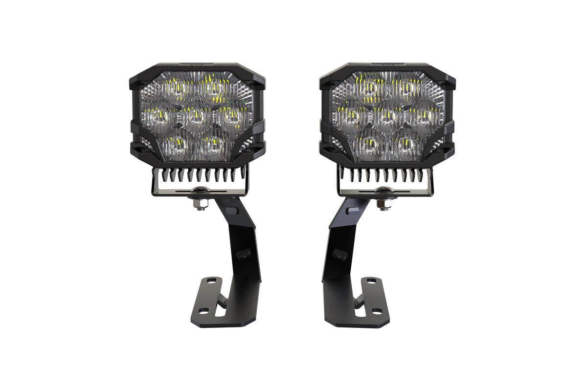 Morimoto BigBanger Ditch Light Kit: 18-24 VW Atlas (HXB Yellow Combo Beam) - Off Road - Veh. Spec (Image 2 of 6)