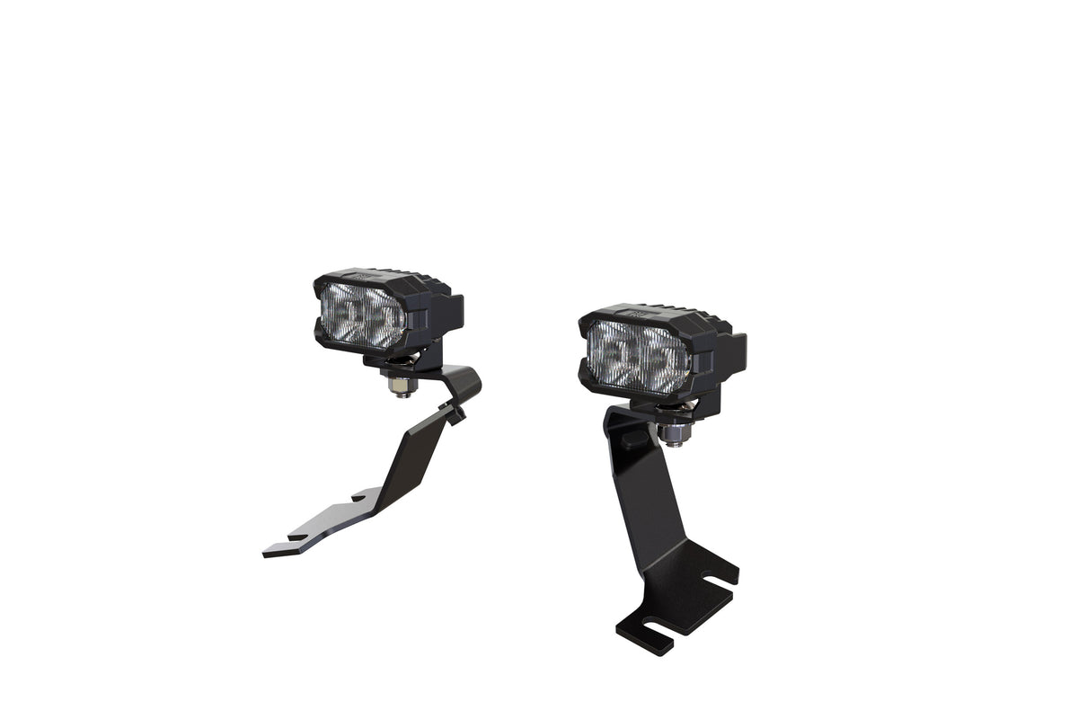 Morimoto 2Banger Ditch Light Kit: 13-26 Ford Transit (HXB Yellow SAE Wide Beam) - Off Road - Veh. Spec (Image 1 of 6)