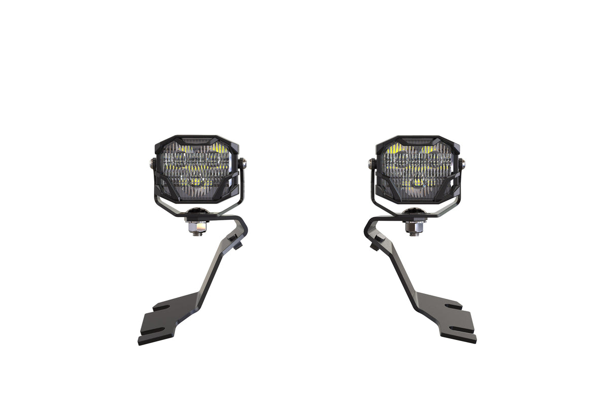 Morimoto 4Banger Ditch Light Kit: 13-26 Ford Transit (HXB Yellow Combo Beam) - Off Road - Veh. Spec (Image 2 of 6)