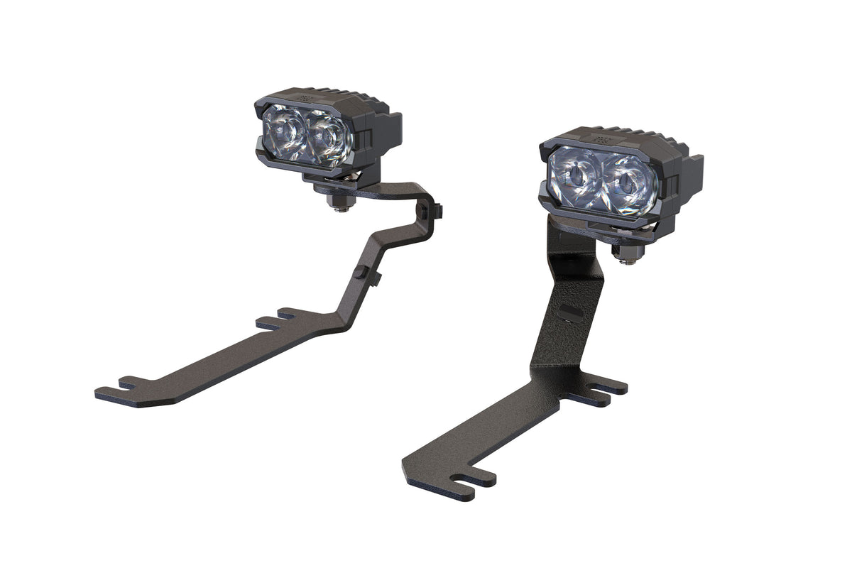 Morimoto 2Banger Ditch Light Kit: 15-17 Ford Mustang (NCS White Combo Beam) - Off Road - Veh. Spec (Image 1 of 6)