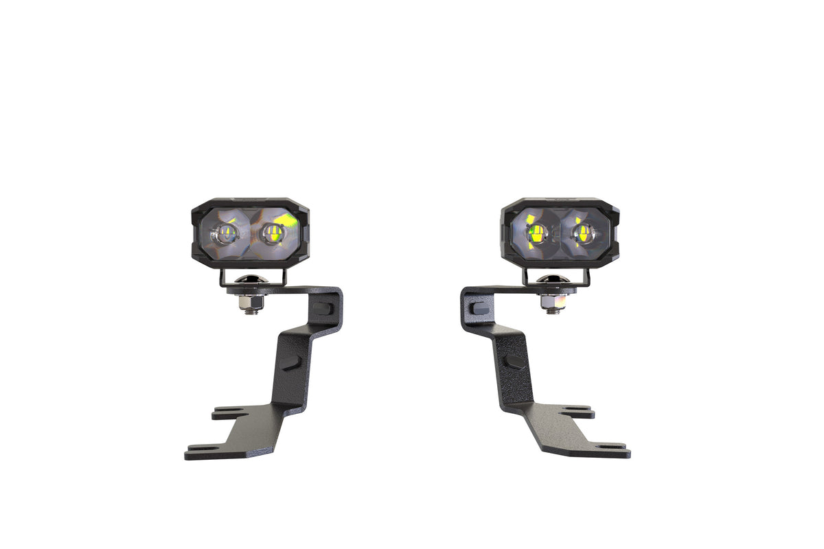 Morimoto 2Banger Ditch Light Kit: 15-17 Ford Mustang (NCS White Flood Beam) - Off Road - Veh. Spec (Image 2 of 6)