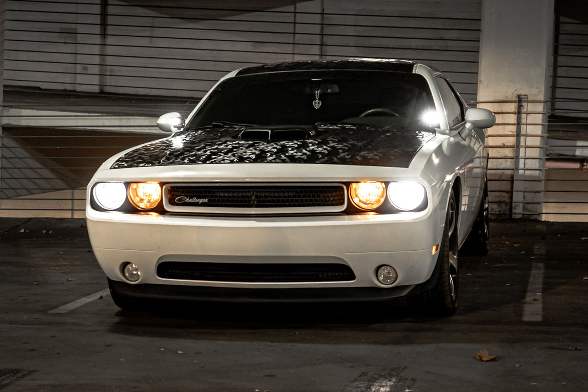 Morimoto 2Banger Ditch Light Kit: 08-23 Dodge Challenger (HXB White SAE Wide Beam) - Off Road - Veh. Spec (Image 2 of 6)