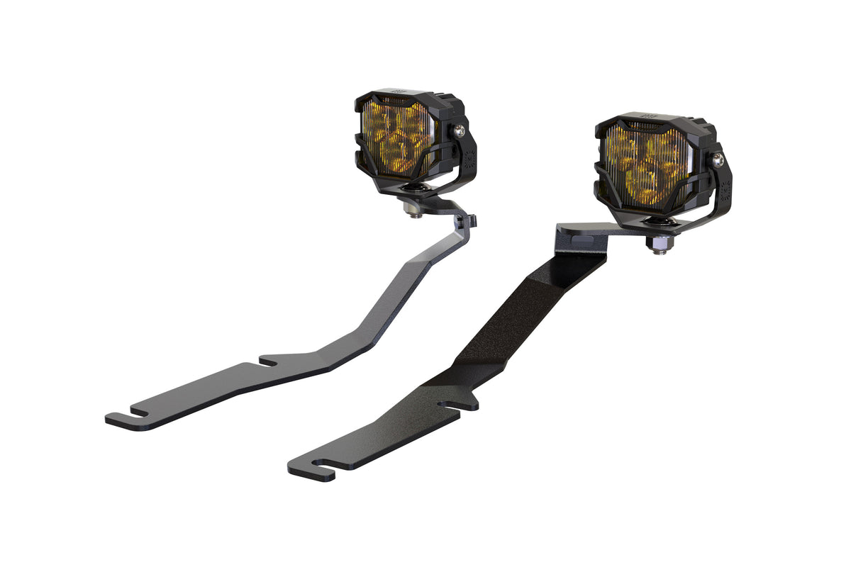 Morimoto 4Banger Ditch Light Kit: 08-23 Dodge Challenger (NCS White Spot Beam) - Off Road - Veh. Spec (Image 1 of 6)