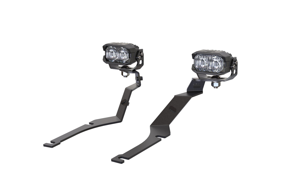 Morimoto 2Banger Ditch Light Kit: 15-23 Dodge Charger (HXB White Combo Beam) - Off Road - Veh. Spec (Image 1 of 6)