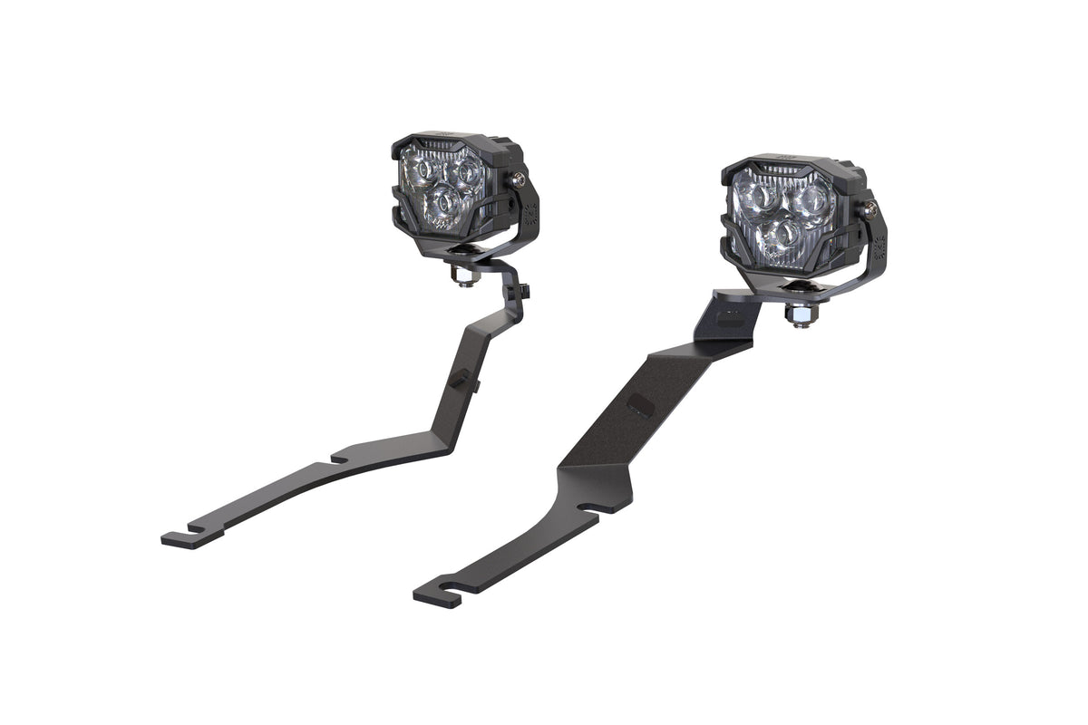 Morimoto 4Banger Ditch Light Kit: 15-23 Dodge Charger (NCS White SAE Wide Beam) - Off Road - Veh. Spec (Image 1 of 6)