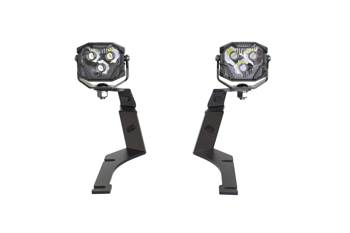 Morimoto 4Banger Ditch Light Kit: 15-23 Dodge Charger (HXB White Flood Beam) - Off Road - Veh. Spec (Image 3 of 6)