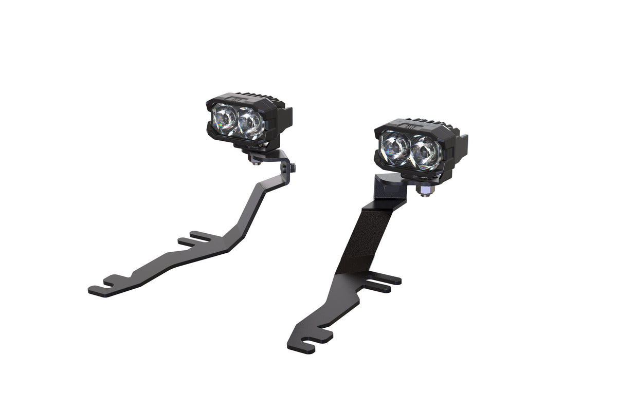 Morimoto 2Banger Ditch Light Kit: 24-26 Ford Mustang (HXB White Combo Beam) - Off Road - Veh. Spec (Image 1 of 6)