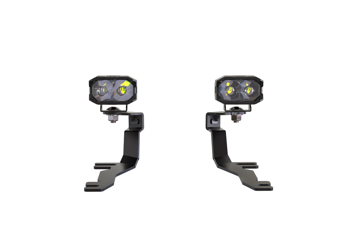 Morimoto 2Banger Ditch Light Kit: 24-26 Ford Mustang (NCS Yellow SAE Wide Beam) - Off Road - Veh. Spec (Image 3 of 6)