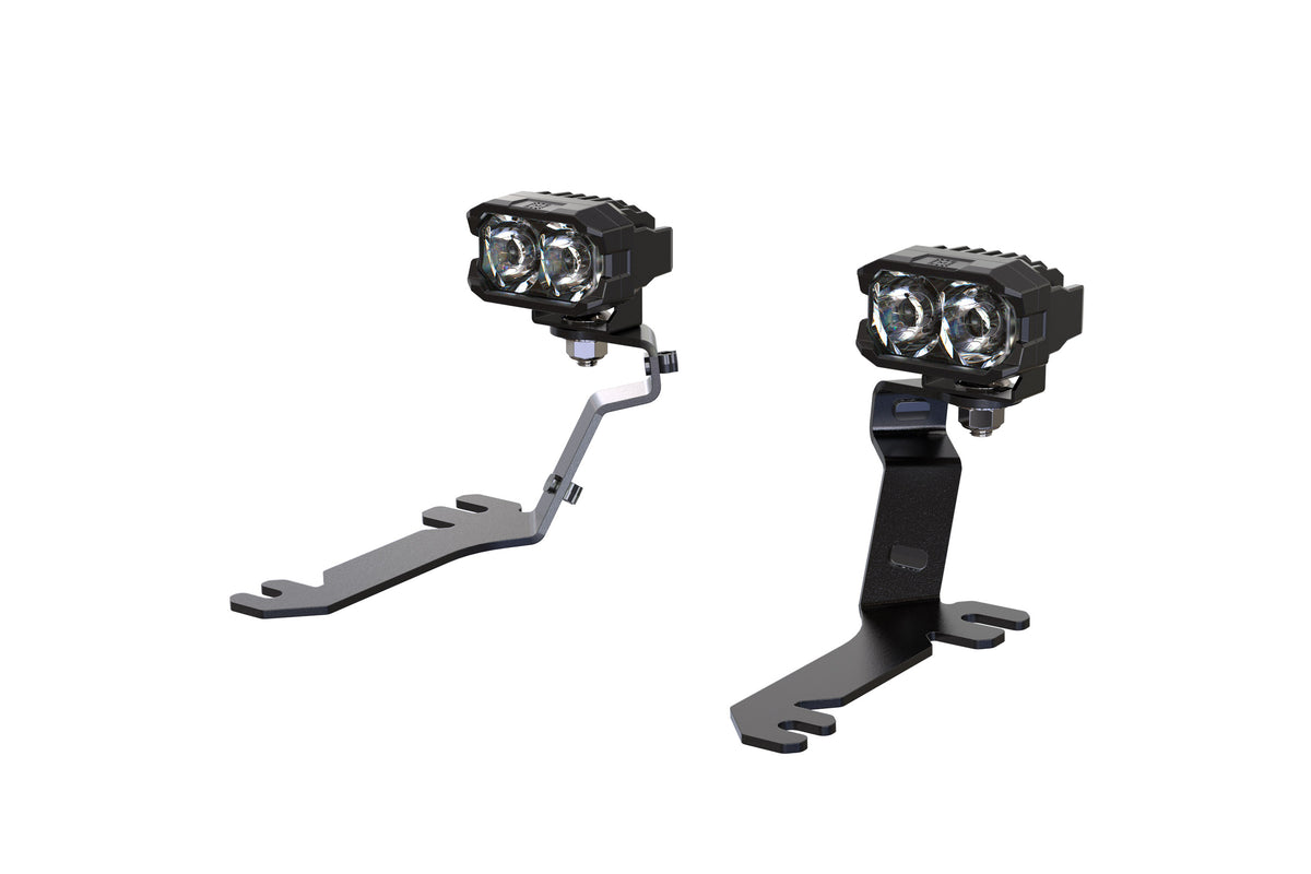 Morimoto 2Banger Ditch Light Kit: 18-23 Ford Mustang (HXB White SAE Wide Beam) - Off Road - Veh. Spec (Image 1 of 6)
