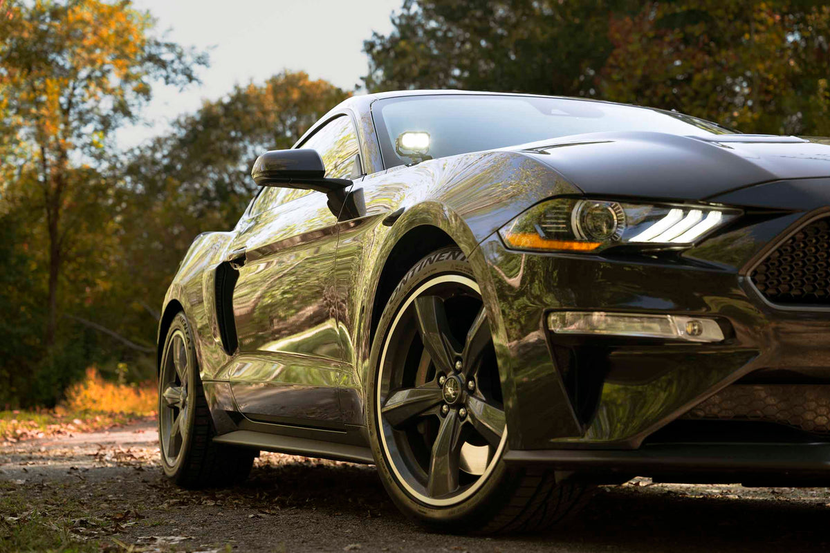 Morimoto 2Banger Ditch Light Kit: 18-23 Ford Mustang (HXB White Combo Beam) - Off Road - Veh. Spec (Image 6 of 6)