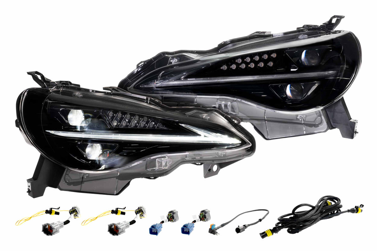 XB LED Headlights: FR-S / BRZ / GT86 (12-20 / Gen II / Set) - Headlights (Image 1 of 6)