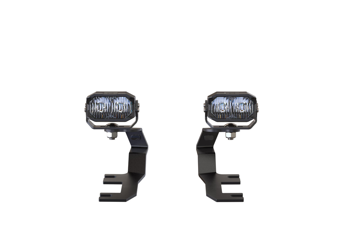Morimoto 2Banger Ditch Light Kit: 15-22 Colorado (NCS Yellow SAE Wide Beam) - Off Road - Veh. Spec (Image 2 of 6)
