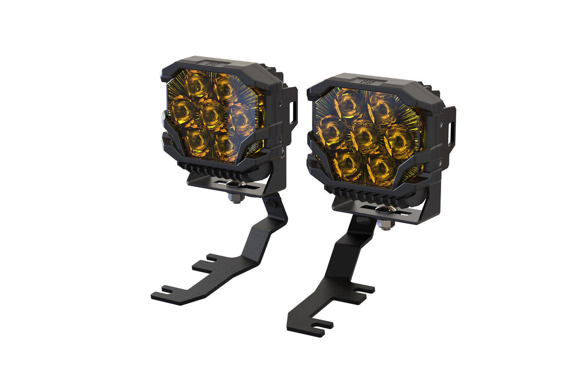 Morimoto BigBanger Ditch Light Kit: 15-22 Colorado (NCS Yellow Combo Beam) - Off Road - Veh. Spec (Image 1 of 6)