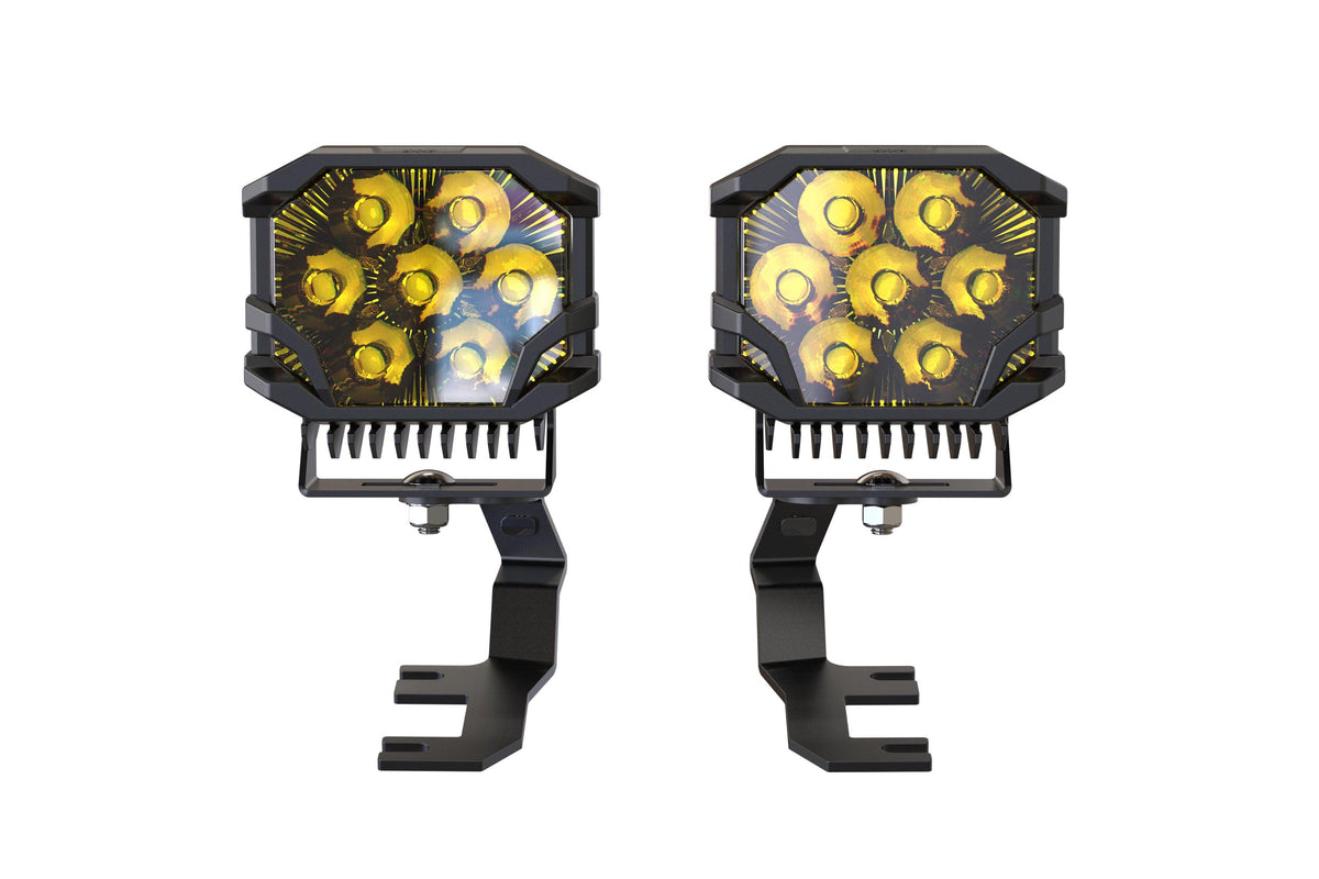 Morimoto BigBanger Ditch Light Kit: 15-22 Canyon (NCS White Spot Beam) - Off Road - Veh. Spec (Image 2 of 6)