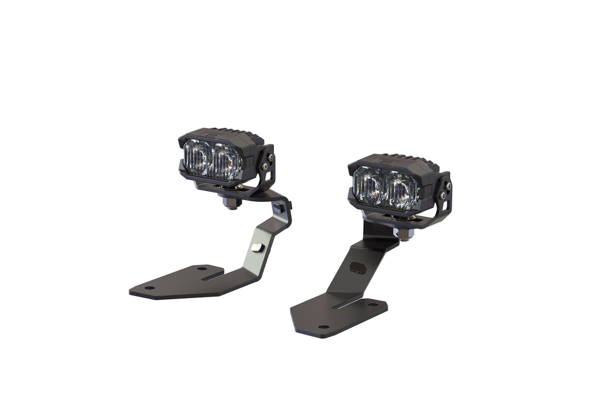 Morimoto 2Banger Ditch Light Kit: 03-10 Cayenne (HXB White Combo Beam) - Off Road - Veh. Spec (Image 1 of 6)