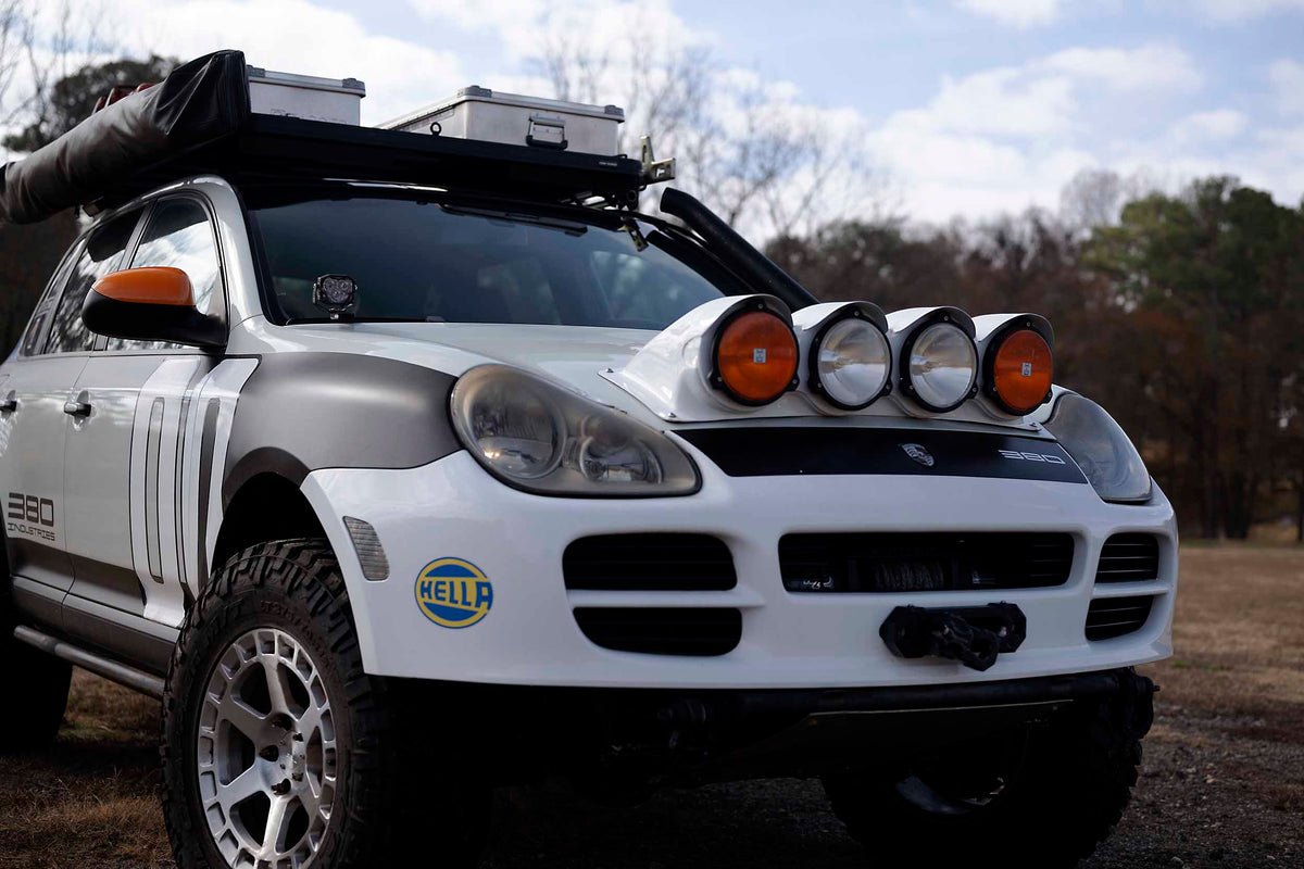 Morimoto 4Banger Ditch Light Kit: 03-10 Cayenne (HXB White SAE Wide Beam) - Off Road - Veh. Spec (Image 6 of 6)