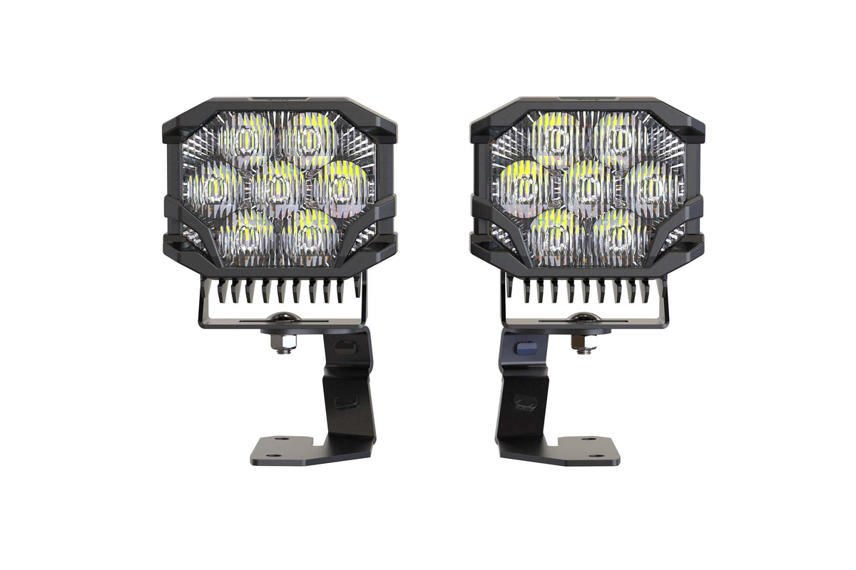 Morimoto BigBanger Ditch Light Kit: 03-10 Cayenne (NCS Yellow Combo Beam) - Off Road - Veh. Spec (Image 2 of 6)