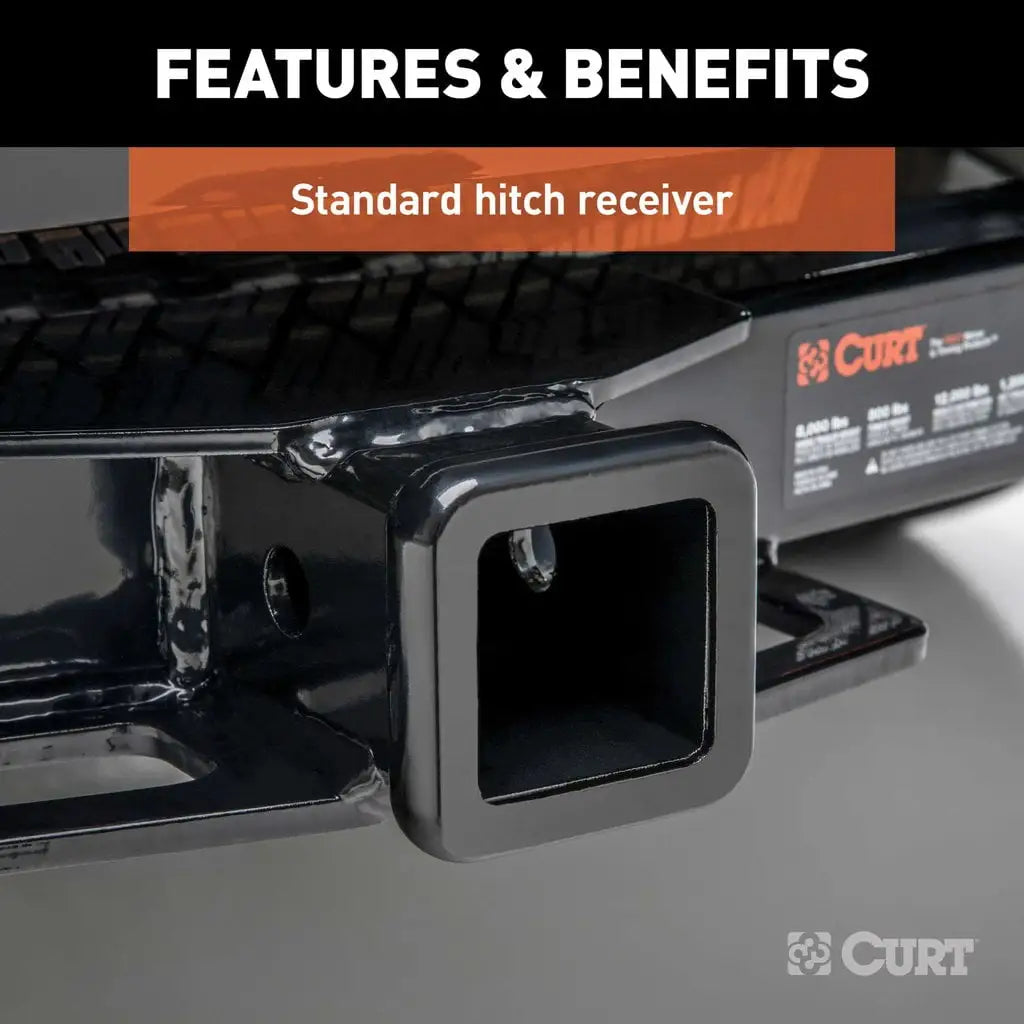CURT 13653 Class 3 Trailer Hitch, 2" Receiver, Select Mazda CX-5