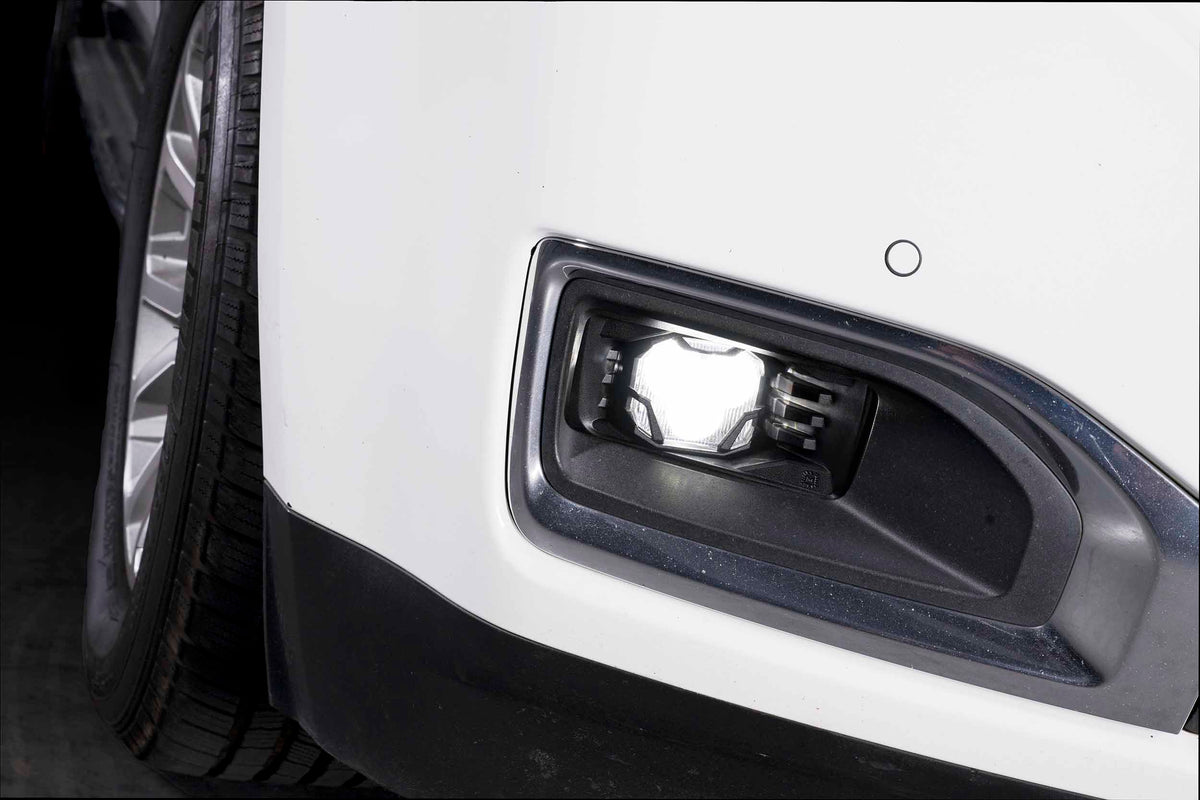 4Banger Fog Lights: Chevrolet Tahoe (07-15) (HXB White SAE Wide Beam) - Off Road - Veh. Spec (Image 5 of 6)
