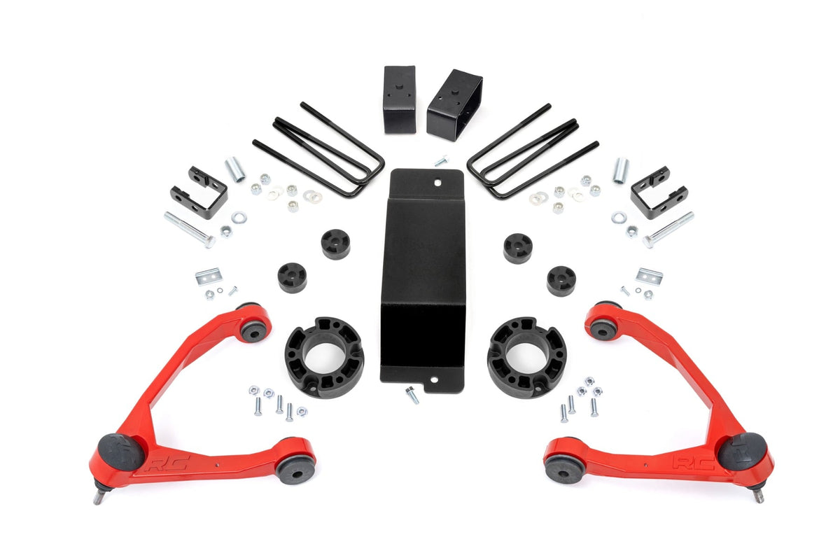 Rough Country 18901 3.5 Inch Lift Kit | Mag-ride | Alu/Cast Steel | GMC Sierra 1500 Denali (14-16) - Image 1