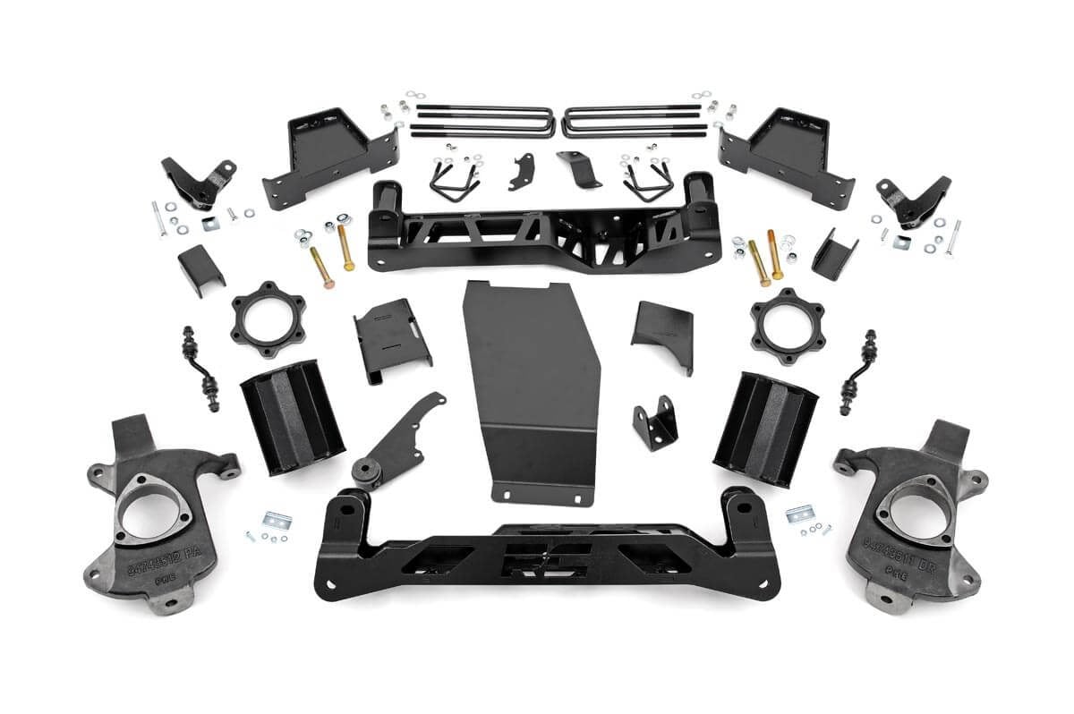 7 Inch Lift Kit | Magneride | Alum | GMC Sierra 1500 Denali 4WD (2014-2016) - Susp Lift Kits 4wd