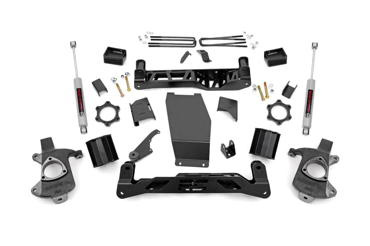 RC 5 Inch Lift Kit | Cast Steel | Chevy/GMC 1500 4WD (14-18 & Classic) (manufacturer page)
