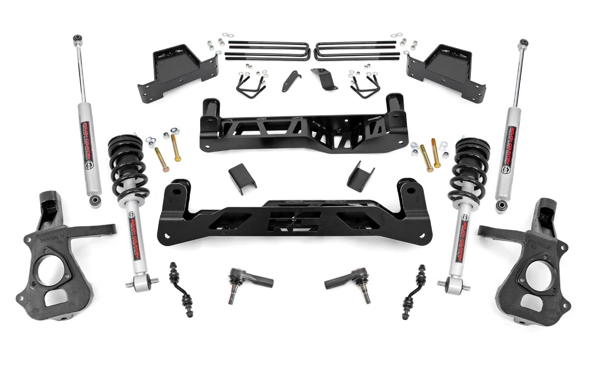 7 Inch Lift Kit | Cast Steel | N3 Struts | Chevy/GMC 1500 (14-18 & Classic) - Susp Lift Kits 2wd