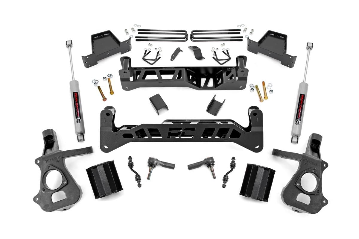 RC 7 Inch Lift Kit | Cast Steel | Vertex/V2 | Chevy/GMC 1500 (14-18 & Classic) (manufacturer page)