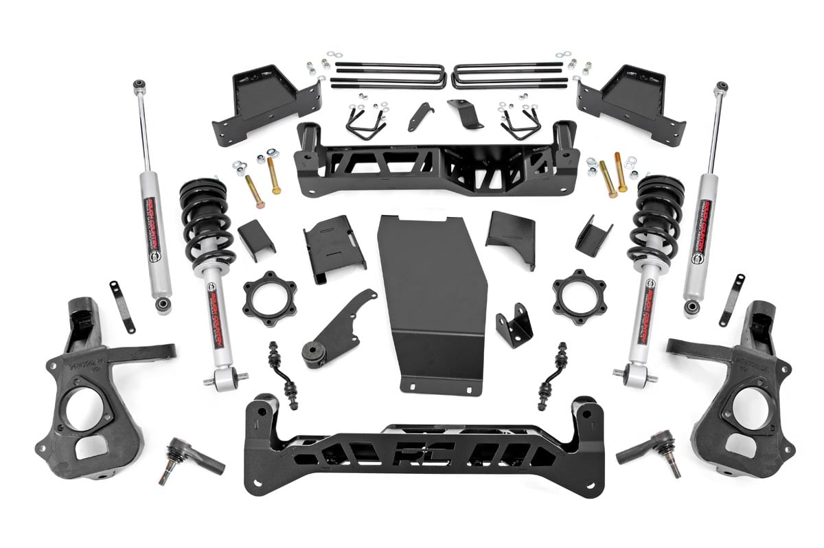 7 Inch Lift Kit | Cast Steel | N3 Struts | Chevy/GMC 1500 (14-18 & Classic) - Susp Lift Kits 4wd