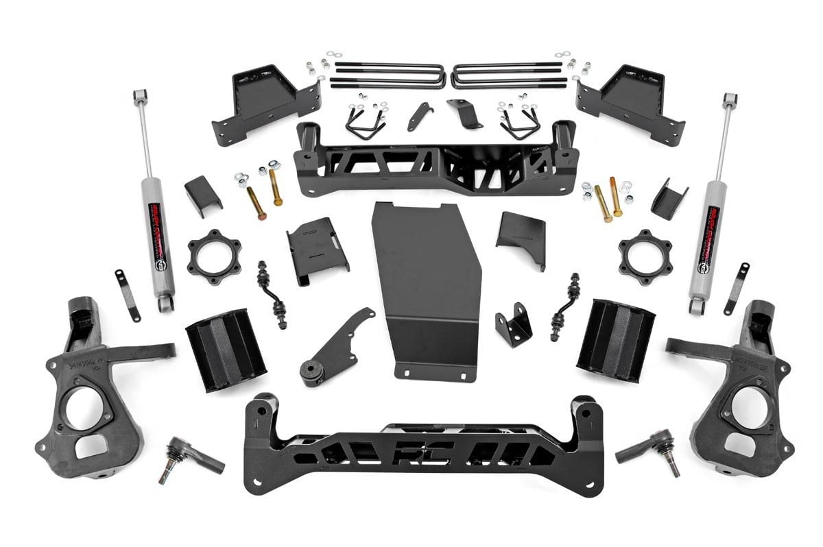 RC 7 Inch Lift Kit | Cast Steel | Vertex/V2 | Chevy/GMC 1500 (14-18 & Classic) (manufacturer page)