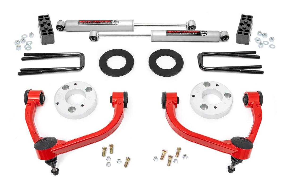 RC 3 Inch Lift Kit | UCAs | Vertex/V2 | Ford F-150 4WD (2014-2020) (manufacturer page)