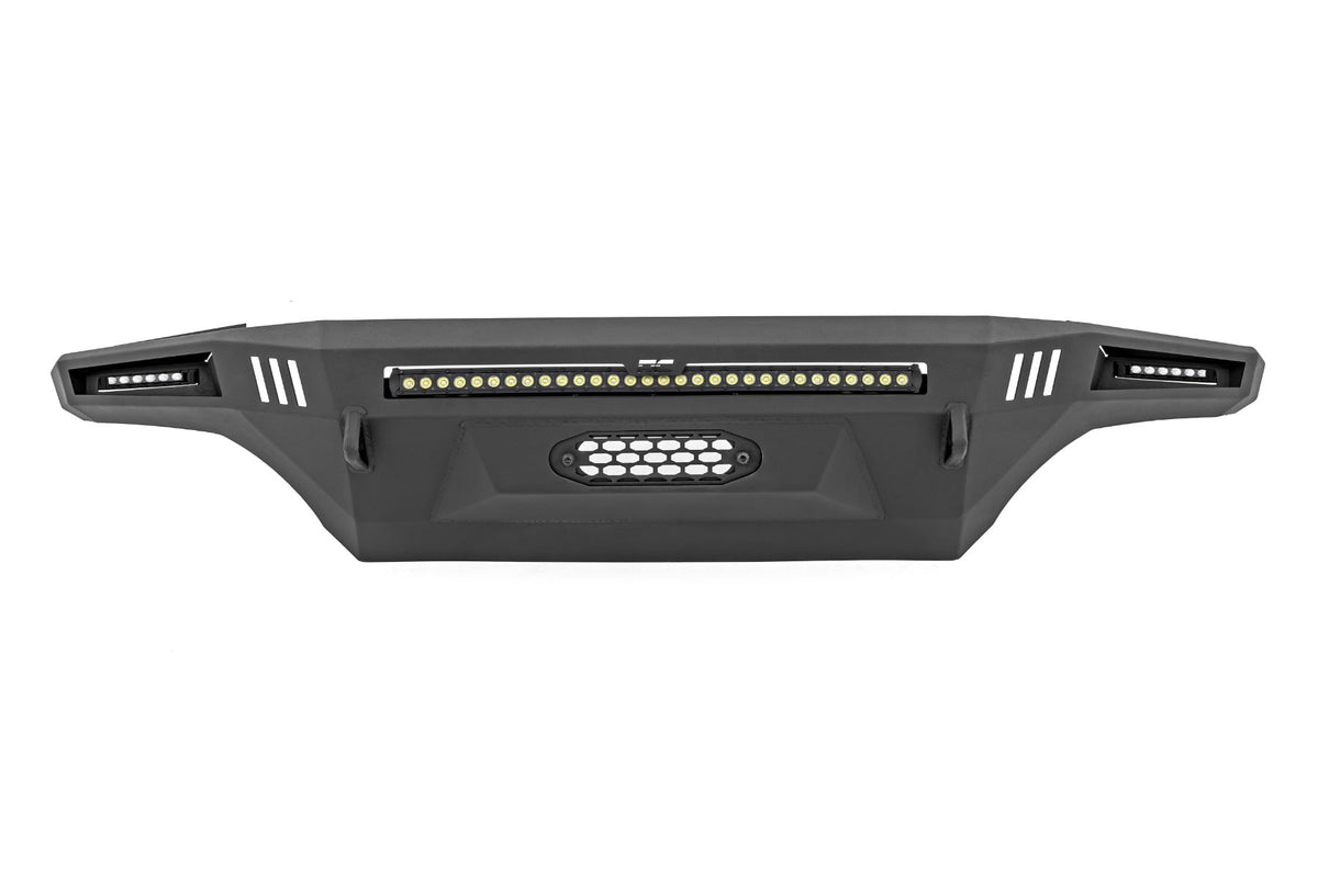 Rough Country 10915 Front Prerunner Bumper | LED | Toyota Tundra 2WD/4WD (2014-2021) - Image 1