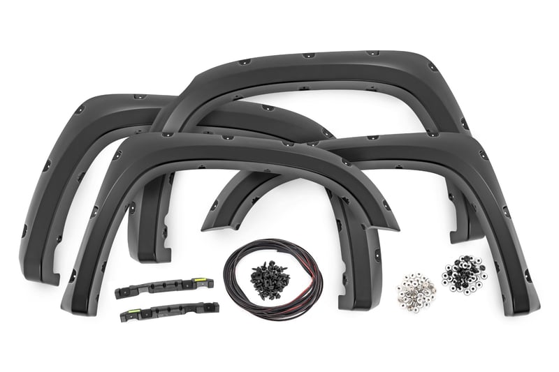 RC Pocket Fender Flares | 6 & 8' Bed | Gloss Black | Toyota Tundra (14-21) (manufacturer page)