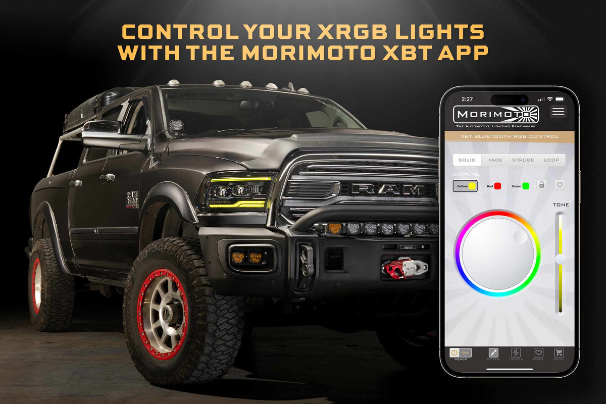 XRGB Evo Headlights: 09-18 Dodge Ram (Set) - Headlights (Image 3 of 6)
