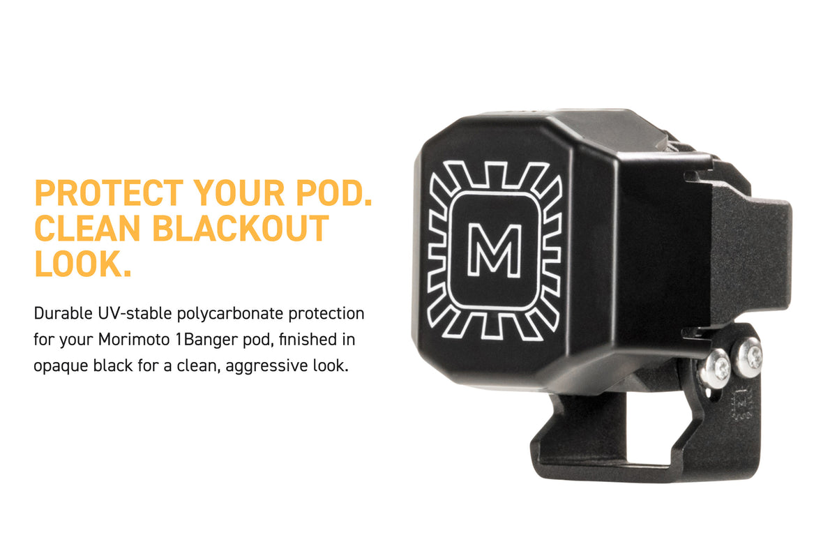 1Banger Cover (Black / Each) - Off Road - Universal (Image 4 of 6)