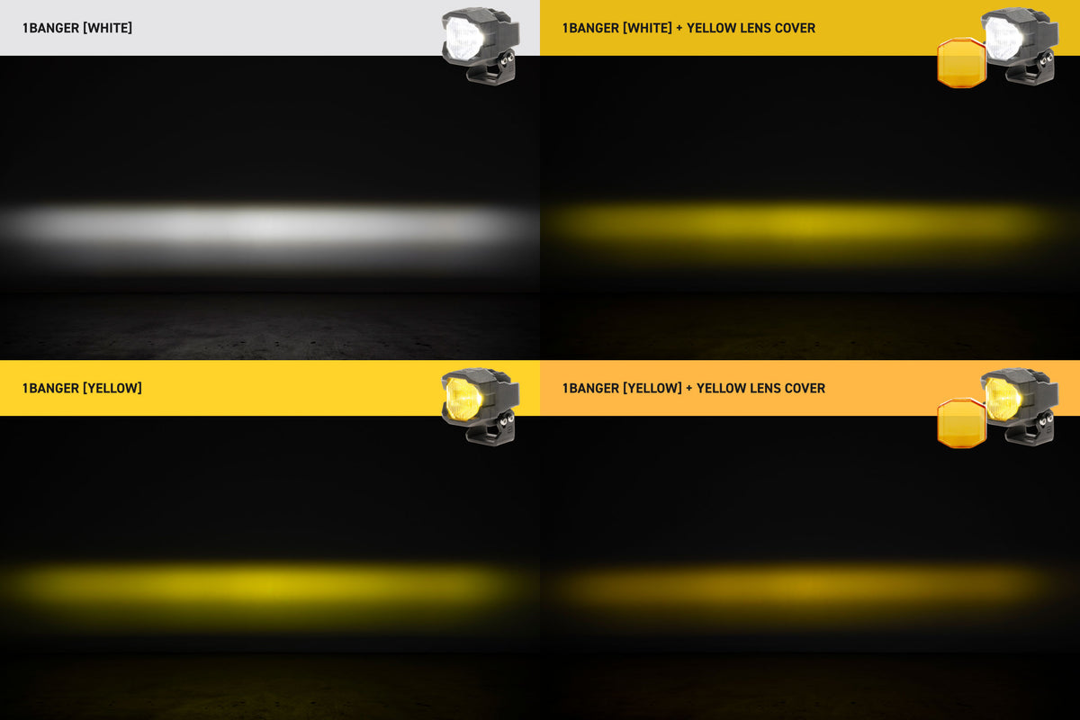 1Banger Cover (Yellow / Each) - Off Road - Universal (Image 4 of 6)