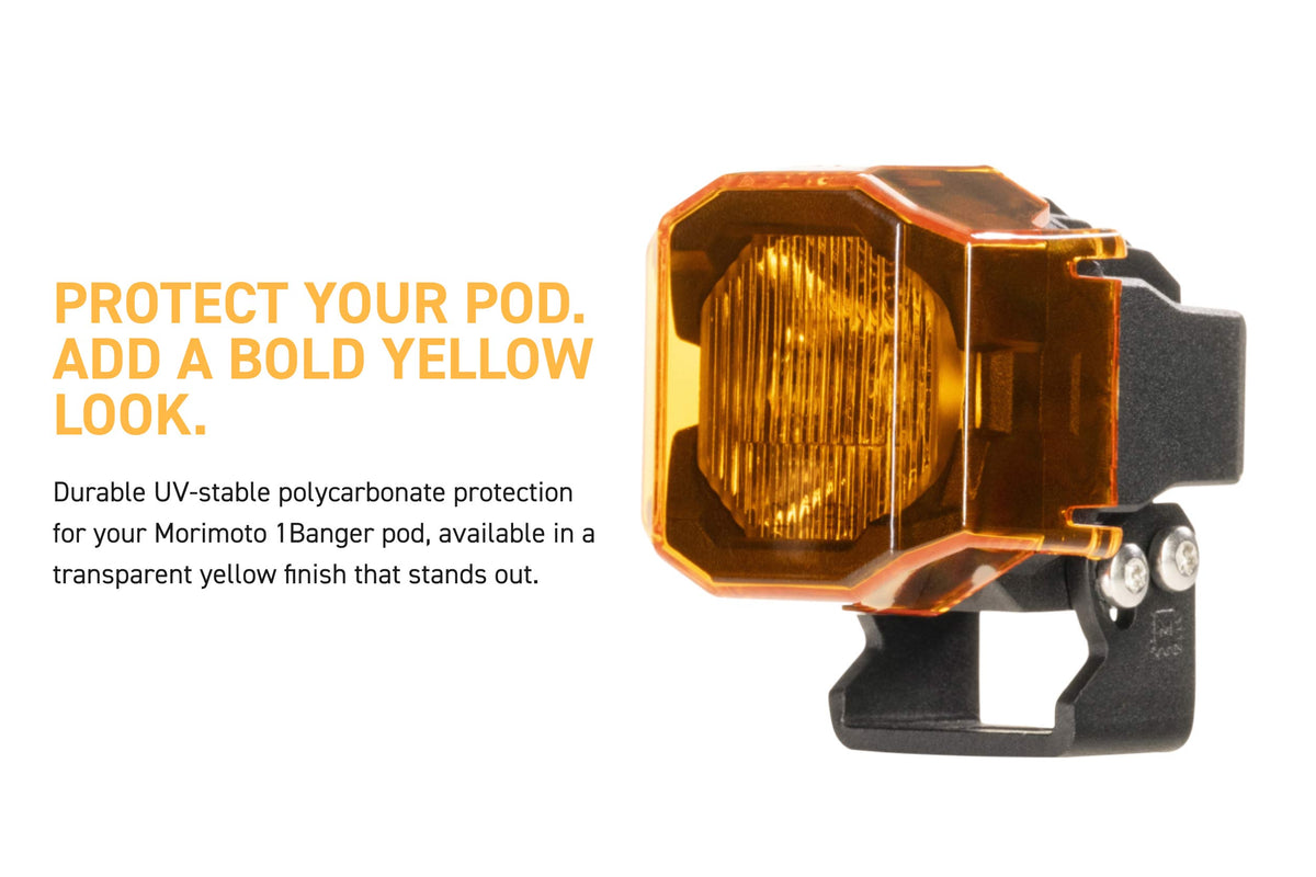 1Banger Cover (Yellow / Each) - Off Road - Universal (Image 5 of 6)