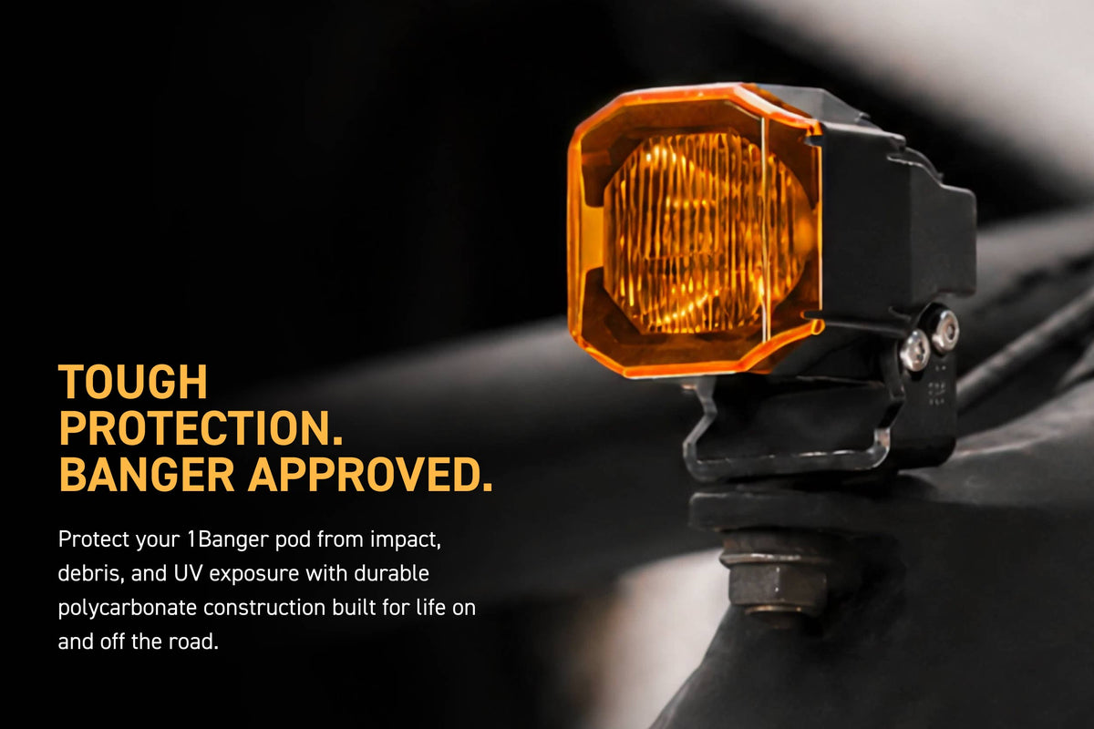 1Banger Cover (Yellow / Each) - Off Road - Universal (Image 6 of 6)