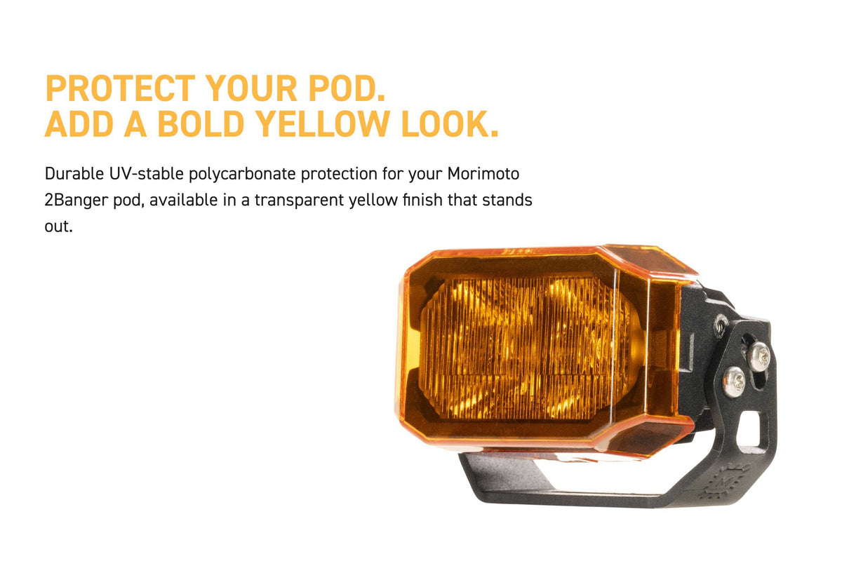 2Banger Cover (Yellow / Each) - Off Road - Universal (Image 5 of 6)