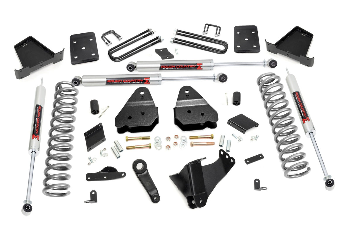 Rough Country 54840 6 Inch Lift Kit | Diesel | OVLD | M1 | Ford F-250 Super Duty 4WD (2015-2016) - Image 1