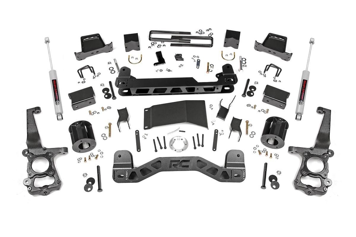 RC 6 Inch Lift Kit | M1 Struts/M1 | Ford F-150 4WD (2015-2020) (manufacturer page)