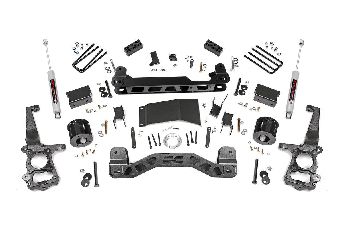 RC 4 Inch Lift Kit | M1 Struts/M1 | Ford F-150 4WD (2015-2020) (manufacturer page)