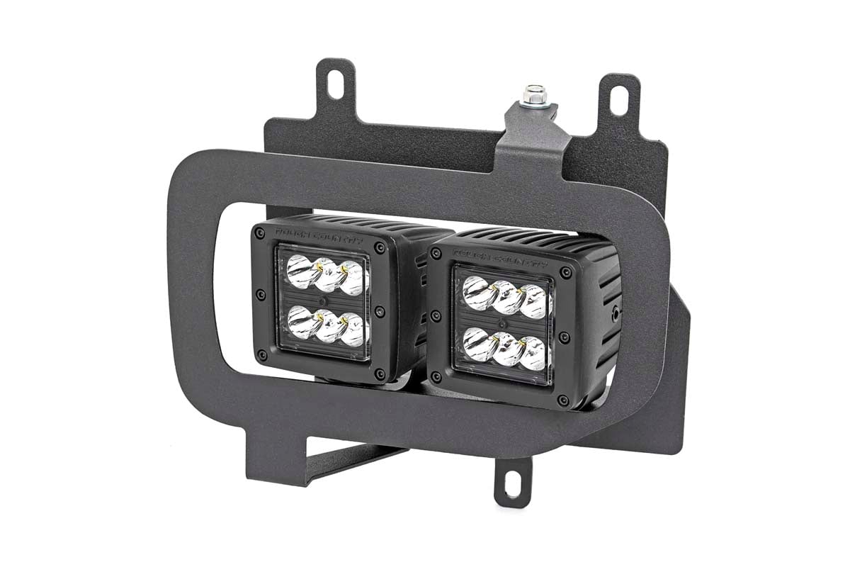 LED Light Kit | Fog Mount | Dual 2" Black Pairs | Spot/Flood | Ford F-150 (15-17) - Lighting & Acc (Image 2 of 6)
